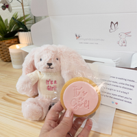 Gender Reveal Set - OB Designs Bunny Pink & Blue