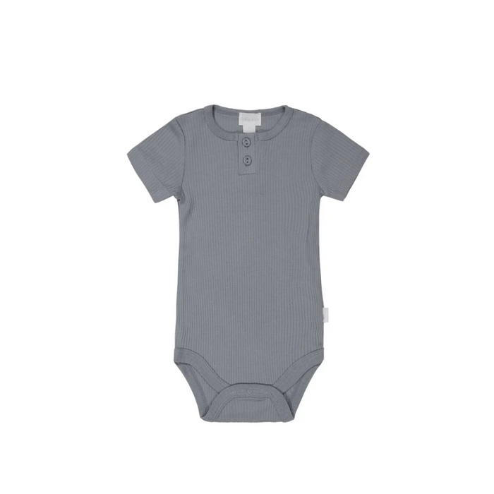 Jamie Kay Organic Cotton Modal Darcy Rib Tee Bodysuit | Finch