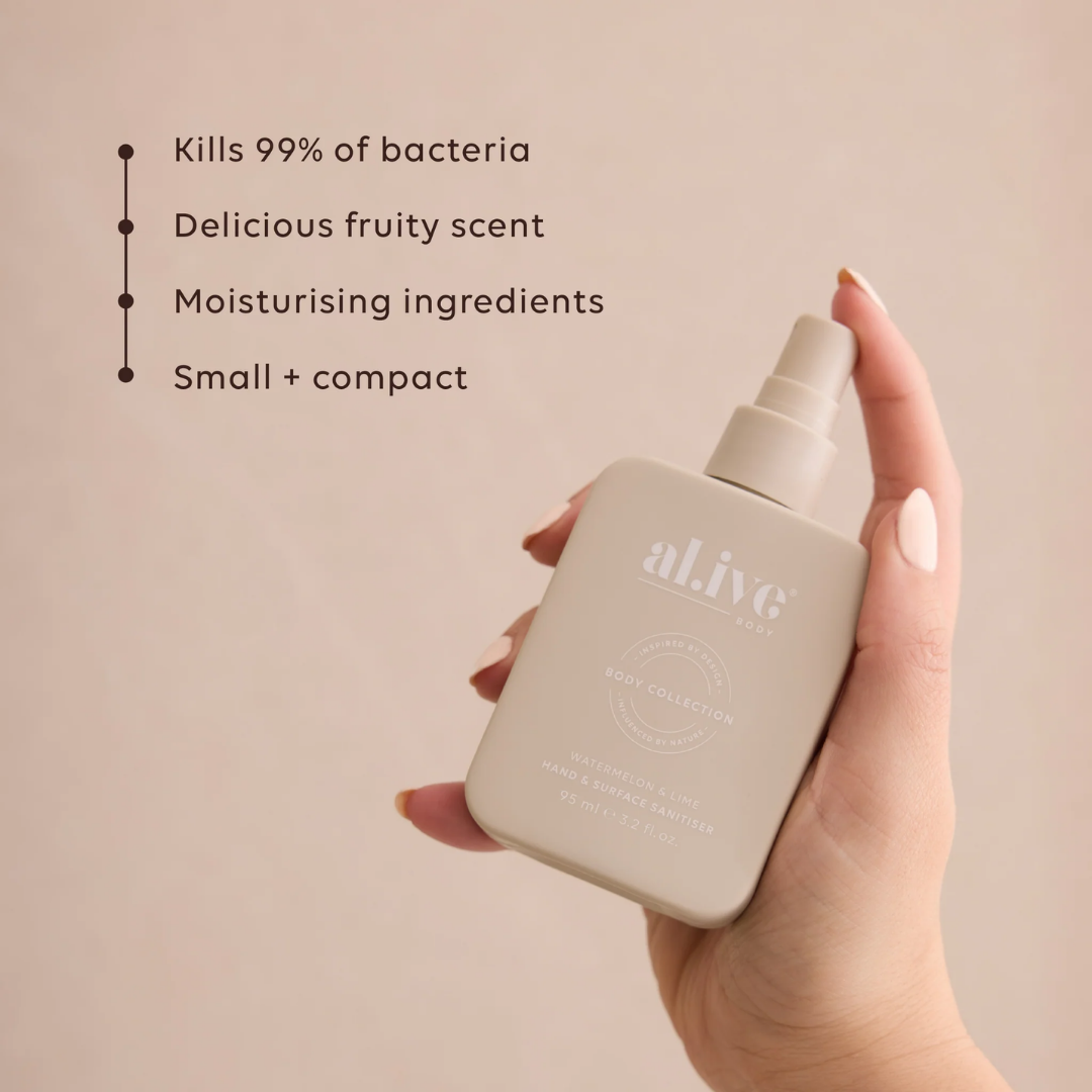 Al.ive | Hand Sanitiser Spray - Watermelon & Lime 100ml