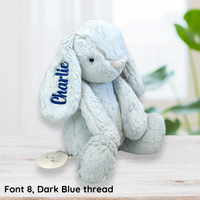 Personalised Snuggle Bunnies - Moonbeam 30cm