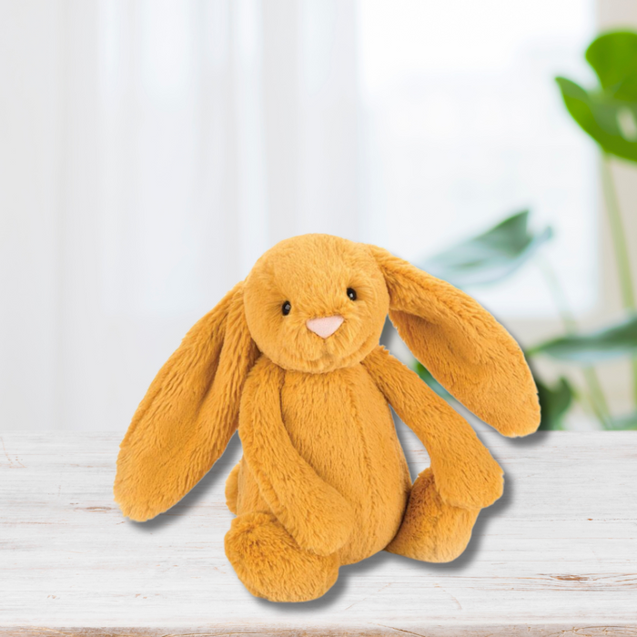 Personalised Jellycat Bunny - Saffron SMALL