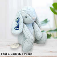 Personalised Jamie Kay Snuggle Bunnies - Penelope the Bunny 30cm Sprout