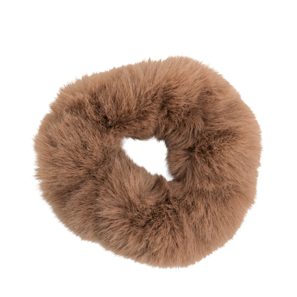 Annabel Trends Fur Head Band - Brown