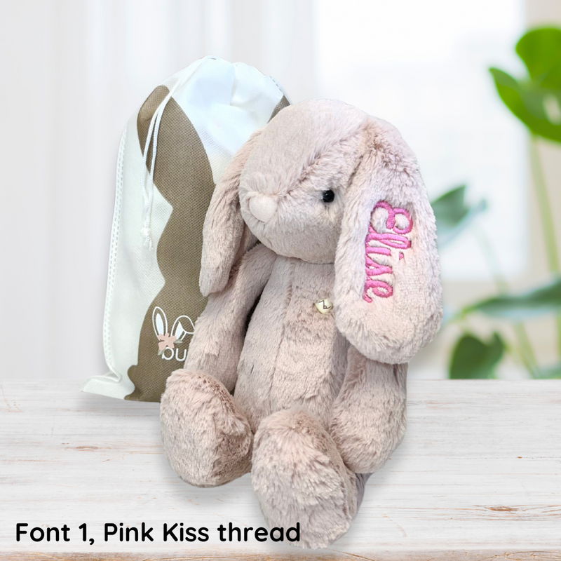 Personalised Snuggle Bunnies - Blush 30cm