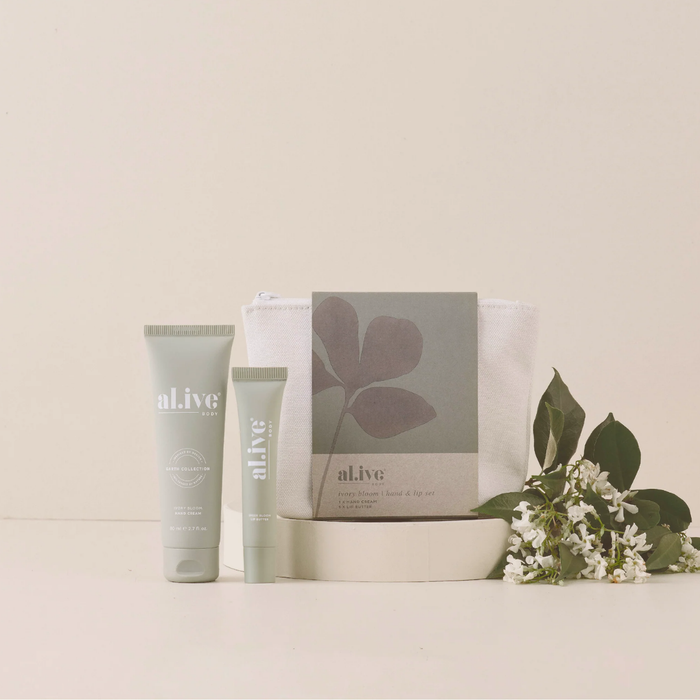 Al.ive | Hand & Lip set | Ivory Bloom