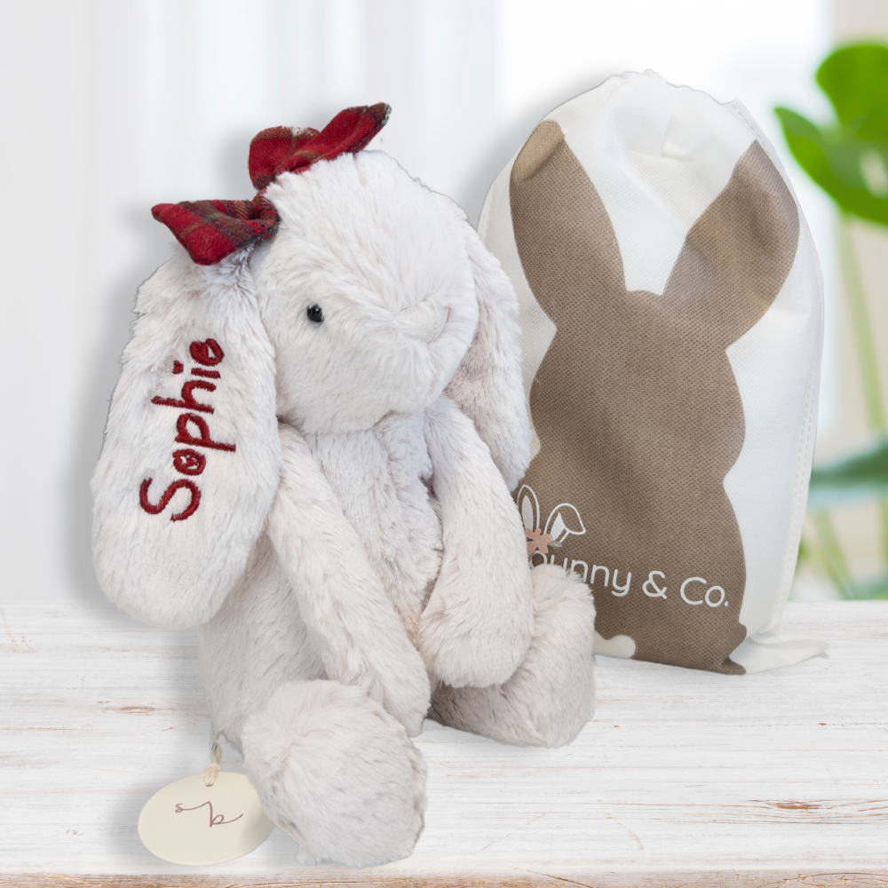 Jamie Kay Snuggle Bunnies - Christmas Penelope - 30cm