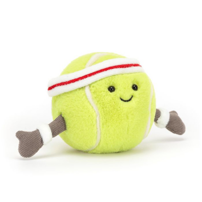 Jellycat Amuseables Sports Tennis Ball Green