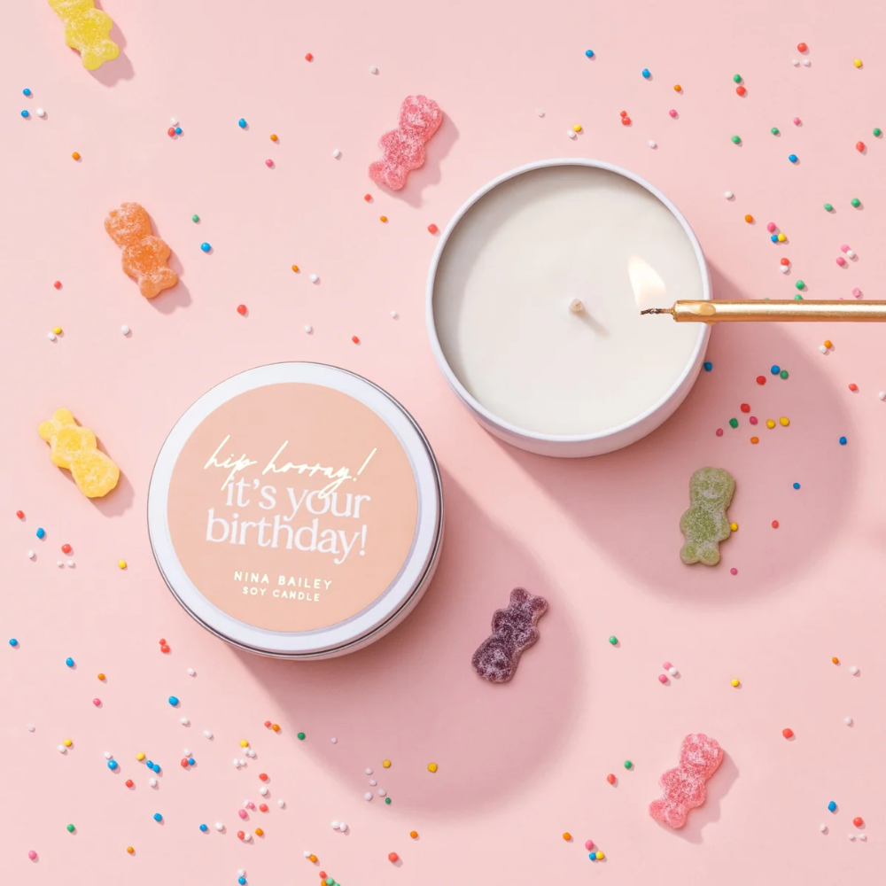 It's Your Birthday! Soy Candle - Lemongrass & Persian Lime