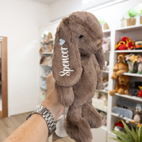 Personalised Spice Snuggle Bunny & Stone Blanket Gift Hamper