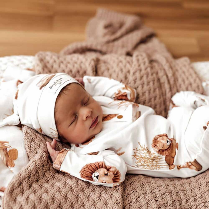 Snuggle Hunny Organic Growsuit | Lion