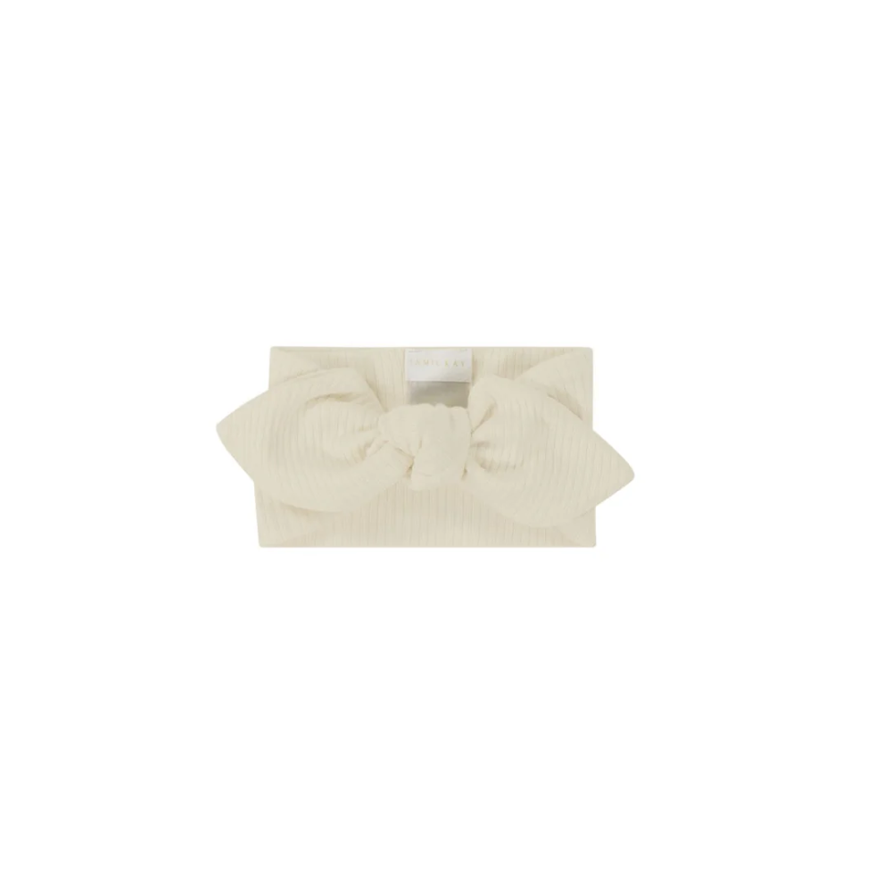 Jamie Kay Organic Cotton Modal Headband | Cloud | Child