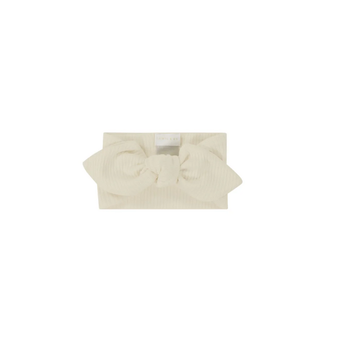 Jamie Kay Organic Cotton Modal Headband | Cloud | Child