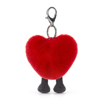 Jellycat Bag Charm - Amusable Red Heart