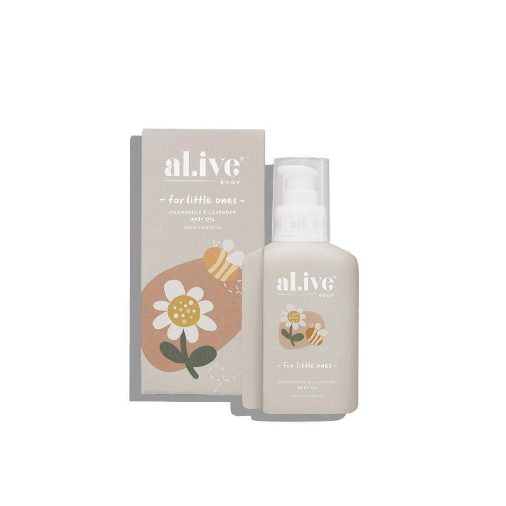 Al.ive | Chamomile & Lavendar Baby Oil 120ml