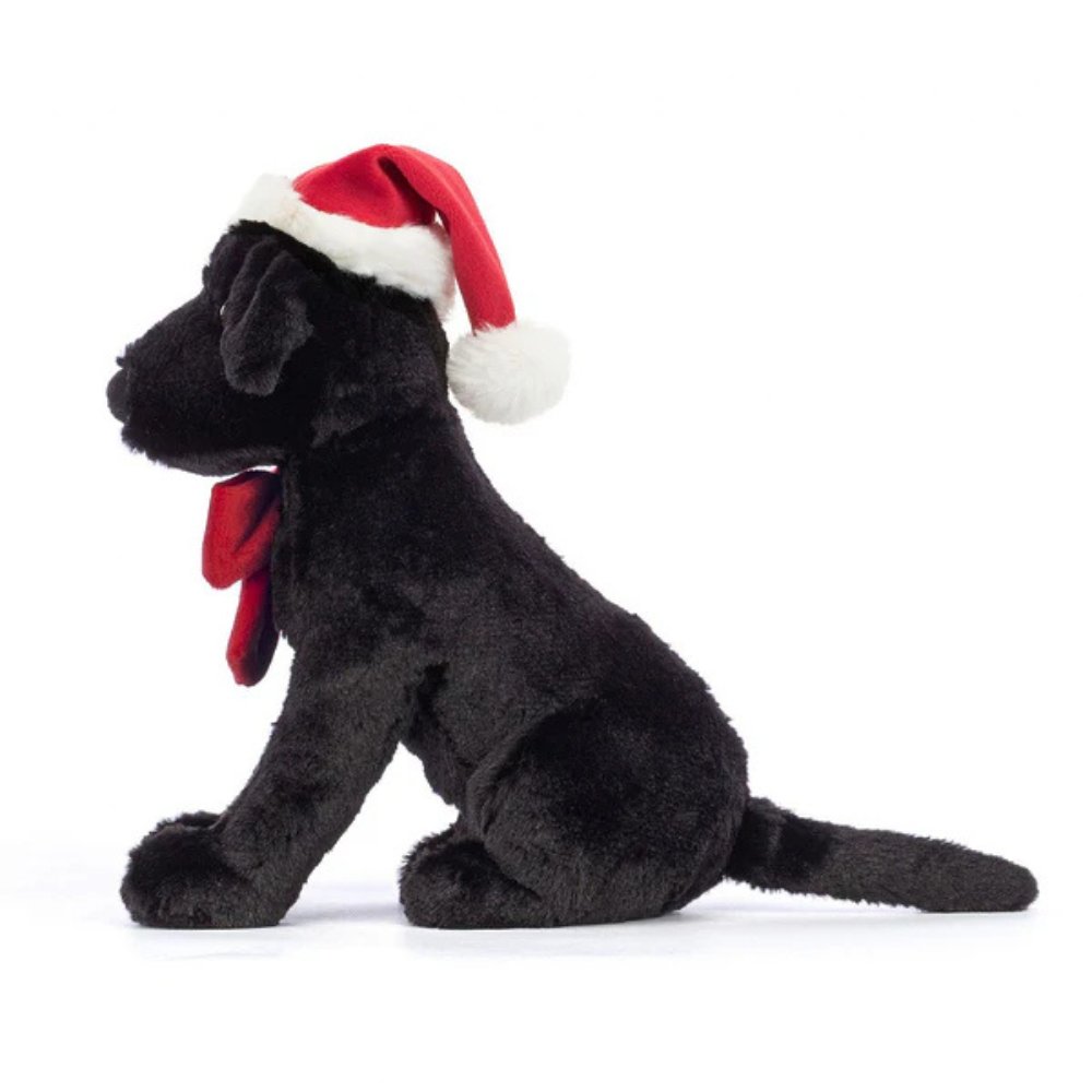 Jellycat Winter Warmer Pippa Black Labrador