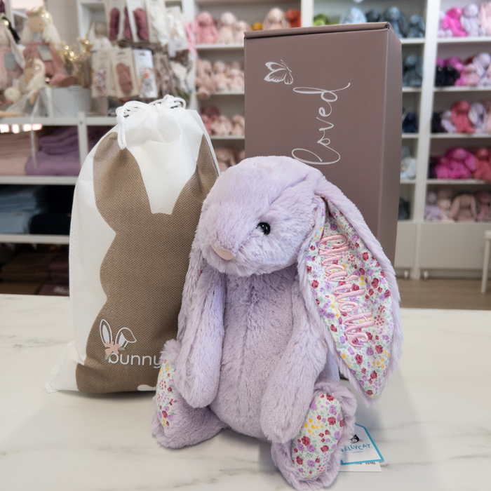 Personalised Jellycat Bunny - Jasmine Blossom