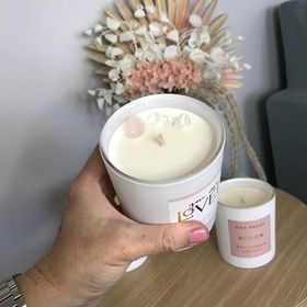 You Are Loved Crystal Soy Candle - Marshmallow & Musk
