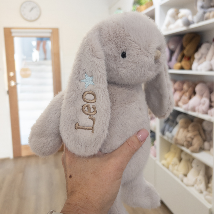 Pre-Stitched "Leo" Bunny - Beige Snuggle Bunnies