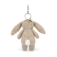 Personalised Jellycat Bag Charm - Bea Beige Blossom