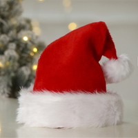 Personalised Luxury Christmas Santa Hat - Adult