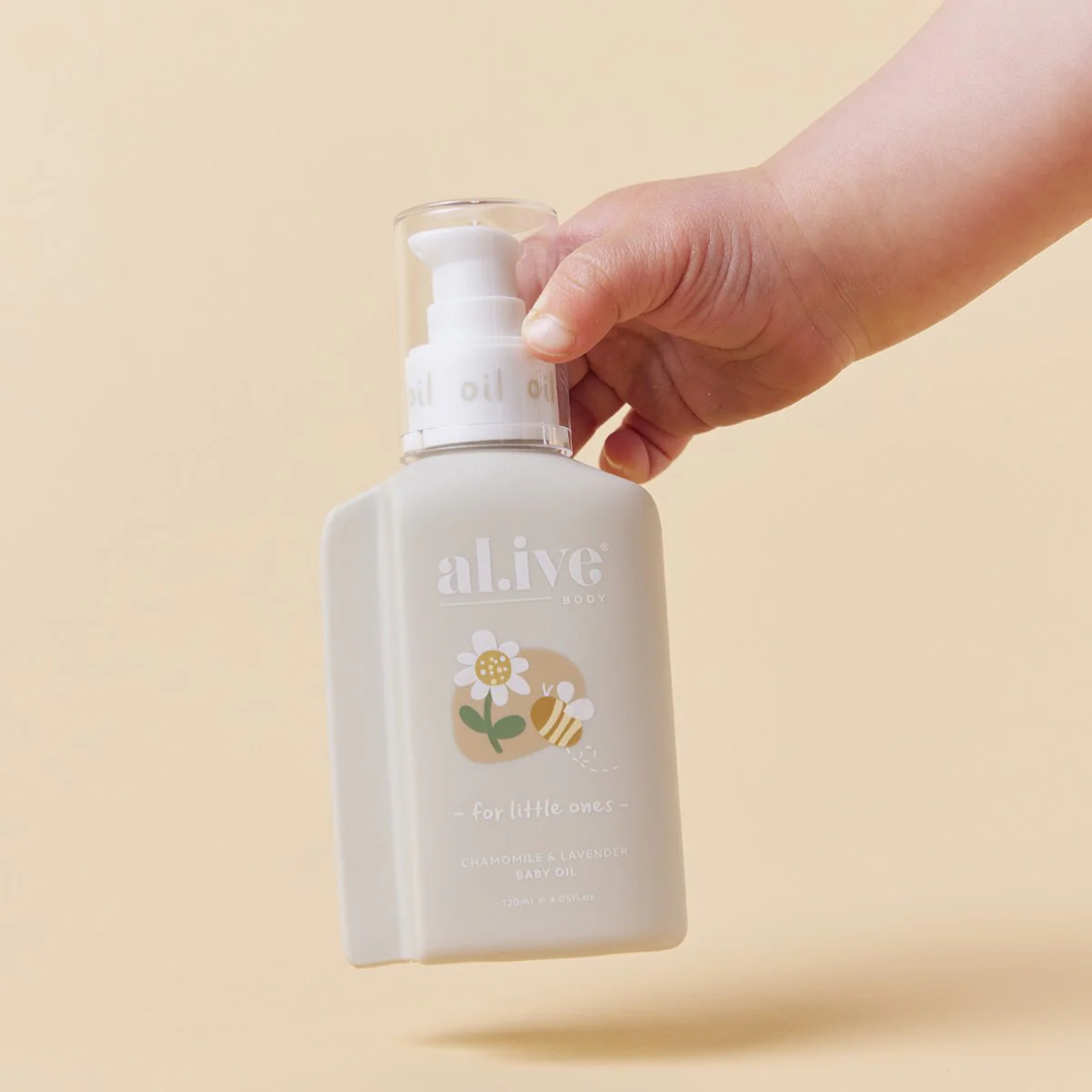 Al.ive | Chamomile & Lavendar Baby Oil 120ml