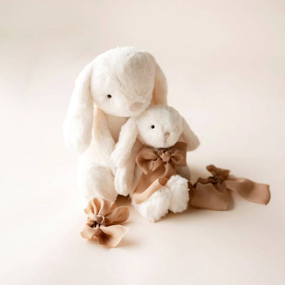 Personalised Jamie Kay Snuggle Bunnies - Penelope the Bunny - Marshmallow 20cm