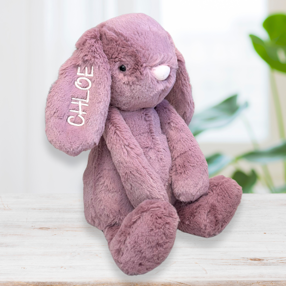 Personalised Jamie Kay Snuggle Bunnies - Penelope the Bunny 30cm Lilium