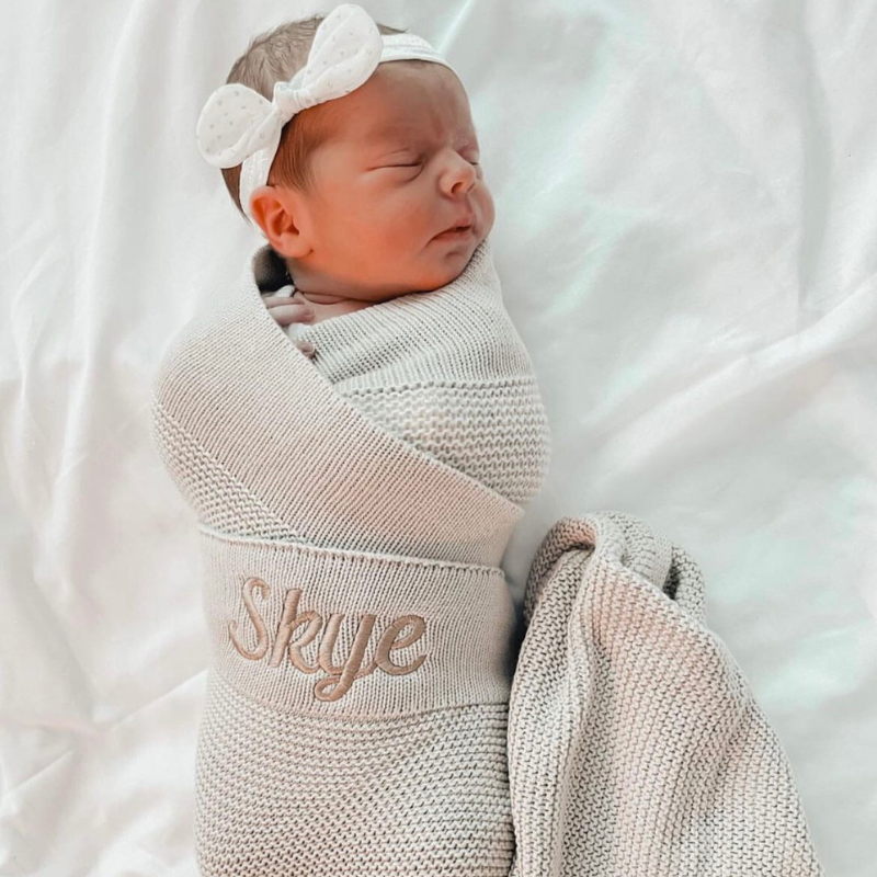 100 cotton on sale baby blanket