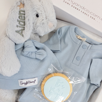 Personalised Welcome Baby Snuggle Box - Moonbeam
