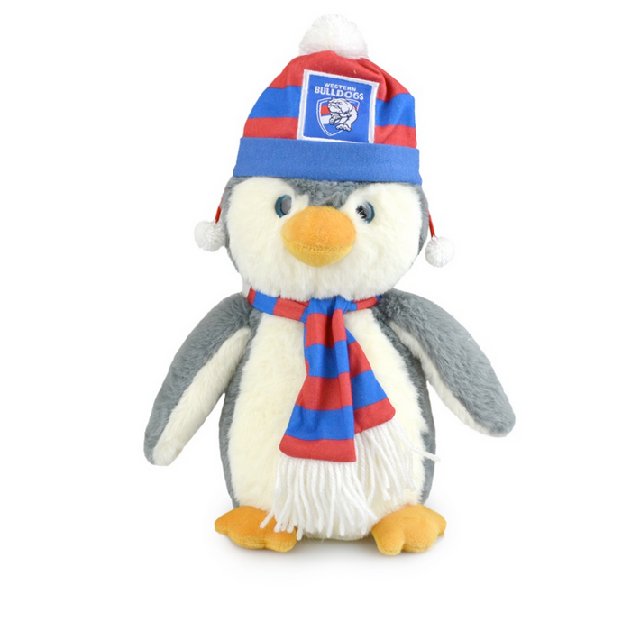 AFL Penguin Plush Toy - Western Bulldogs