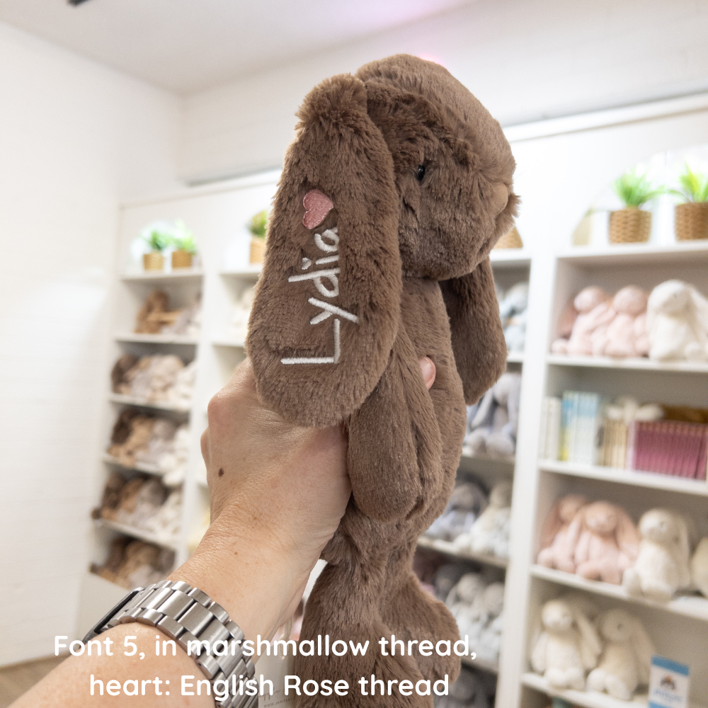 Personalised Snuggle Bunnies - Spice 30cm