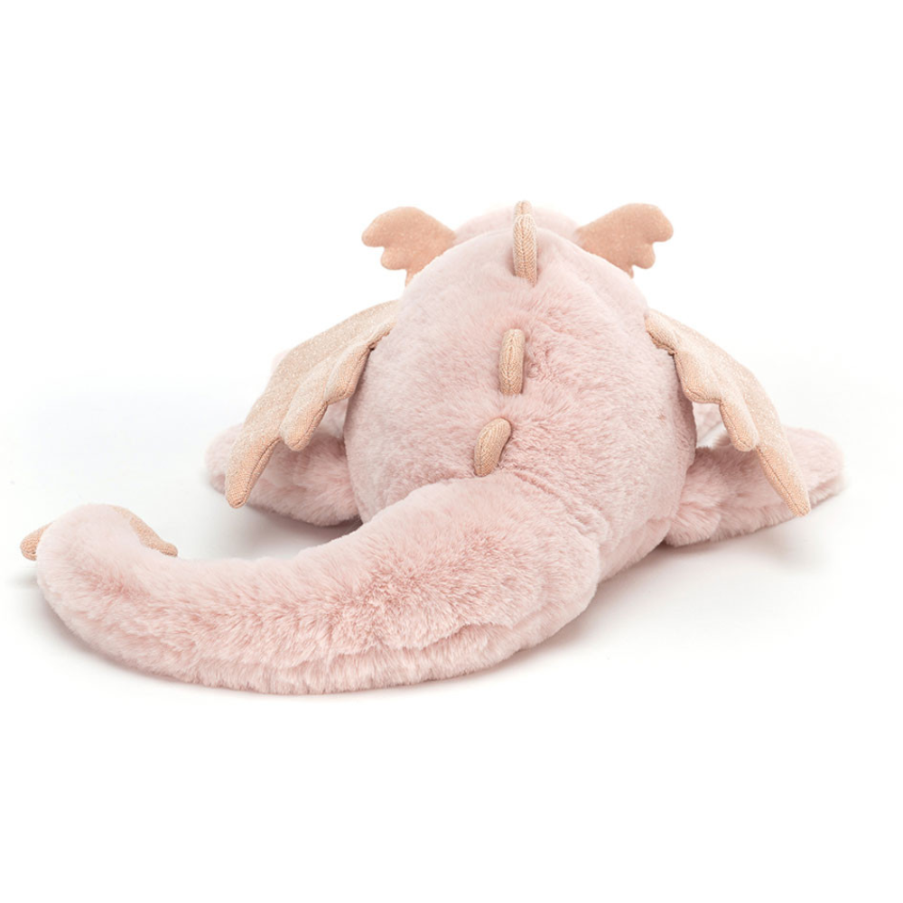 Jellycat Medium Rose Dragon - 50cm