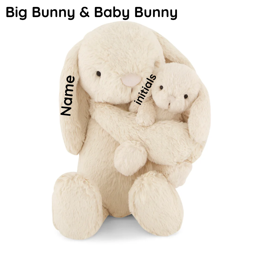 Big Bunny Name & Little Bunny Initials