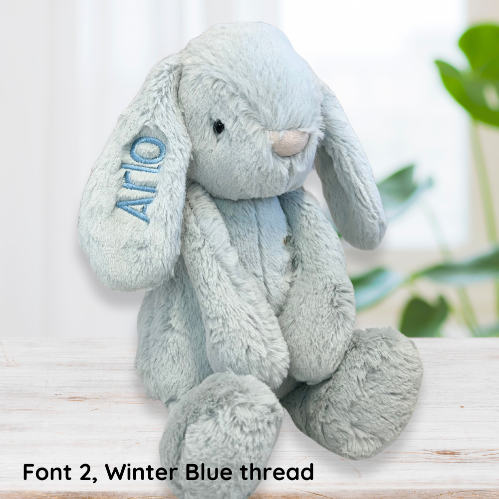 Personalised Jamie Kay Snuggle Bunnies - Penelope the Bunny 30cm Sprout