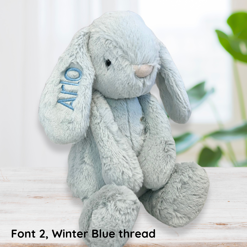 Personalised Snuggle Bunnies - Moonbeam 30cm