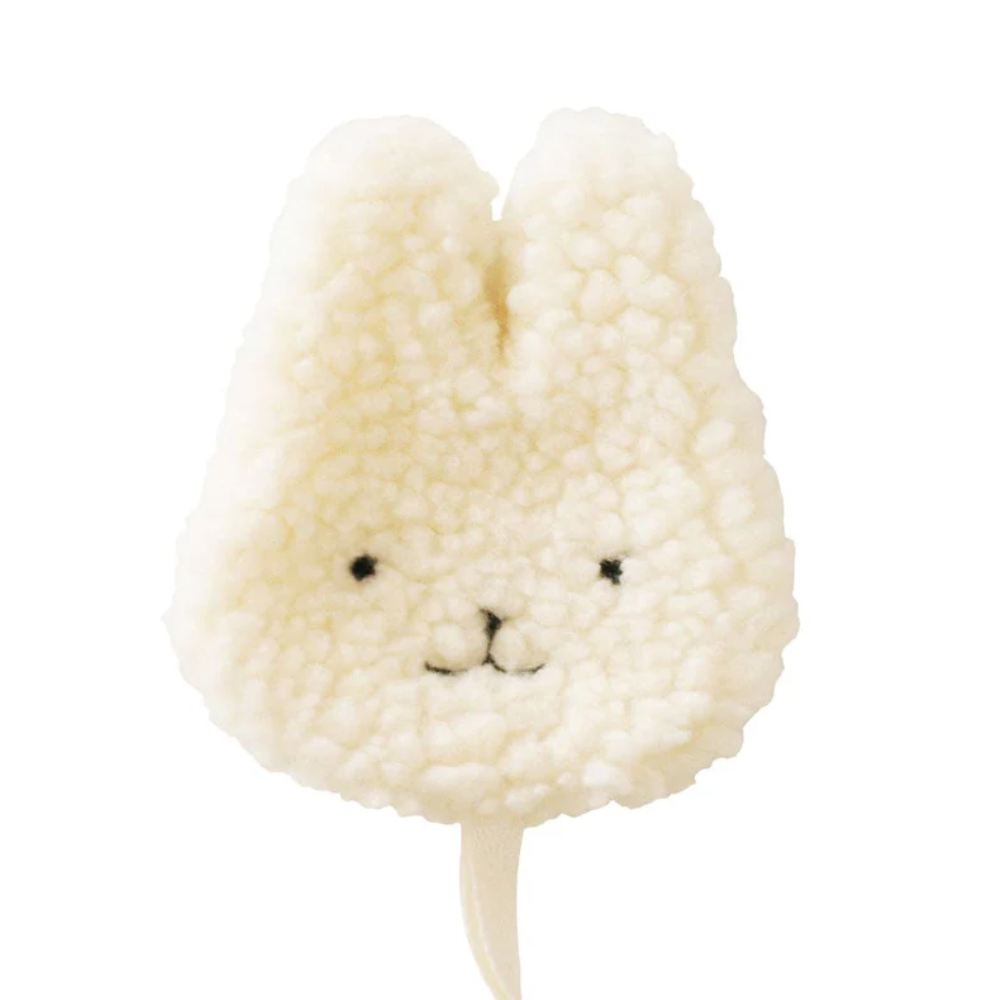 Alimrose Sherpa Bunny Paci Comforter