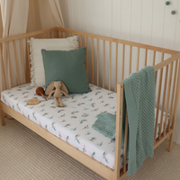 Snuggle Hunny Personalised Baby Blanket - Sage/Mint