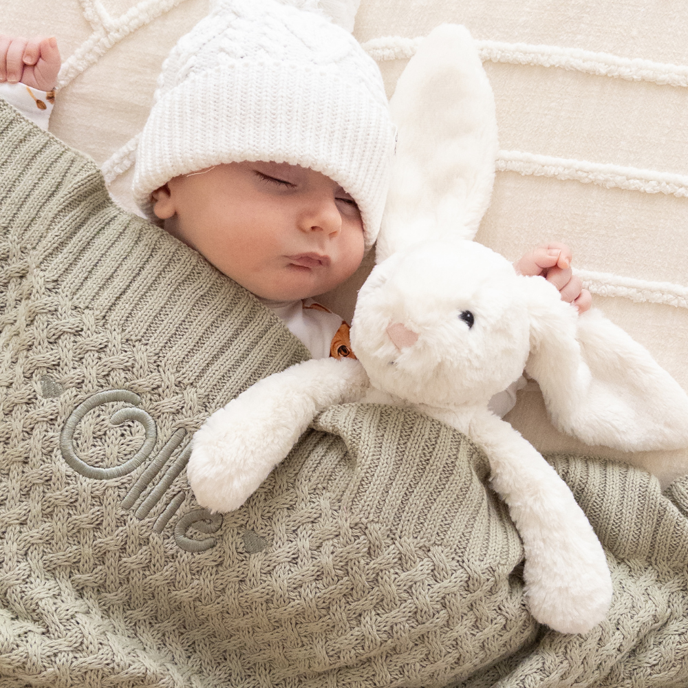 Snuggle Hunny - Personalised Knit Blanket | Dewkist