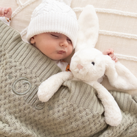 Snuggle Hunny - Personalised Knit Blanket | Dewkist