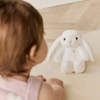 Personalised Snuggle Bunnies - Penelope - Marshmallow 15cm (NEW!)