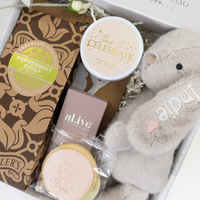 Mum & Bub Hamper - Beige Snuggle Bunnies