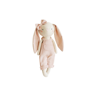 Personalised Alimrose Olivia Bunny - pink 28cm