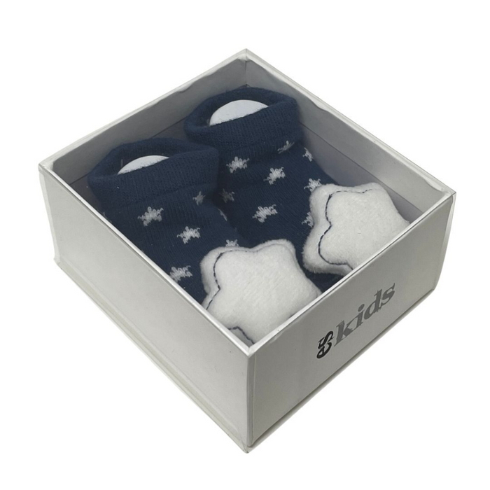 ES Kids |  Rattle Socks - Navy Stars