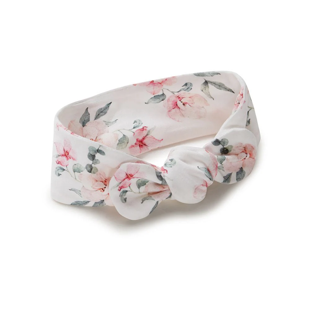 Snuggle Hunny Jersey Wrap Topknot Set Camille – Bunny Co