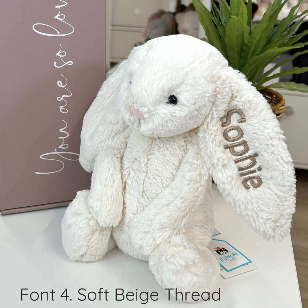 Personalised Jellycat Bunny - Cream