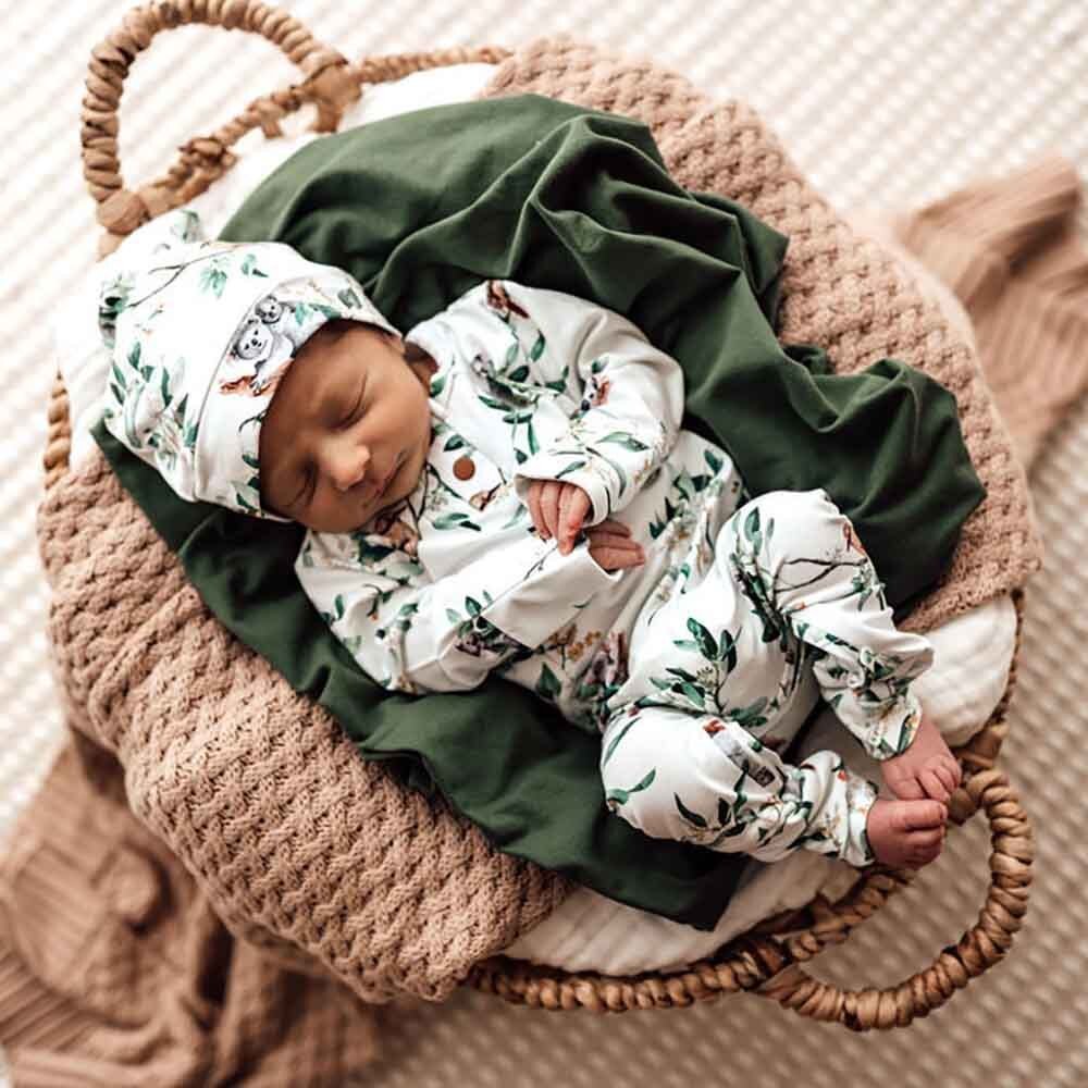 Snuggle Hunny Jersey Organic Knotted Beanie | Eucalupt