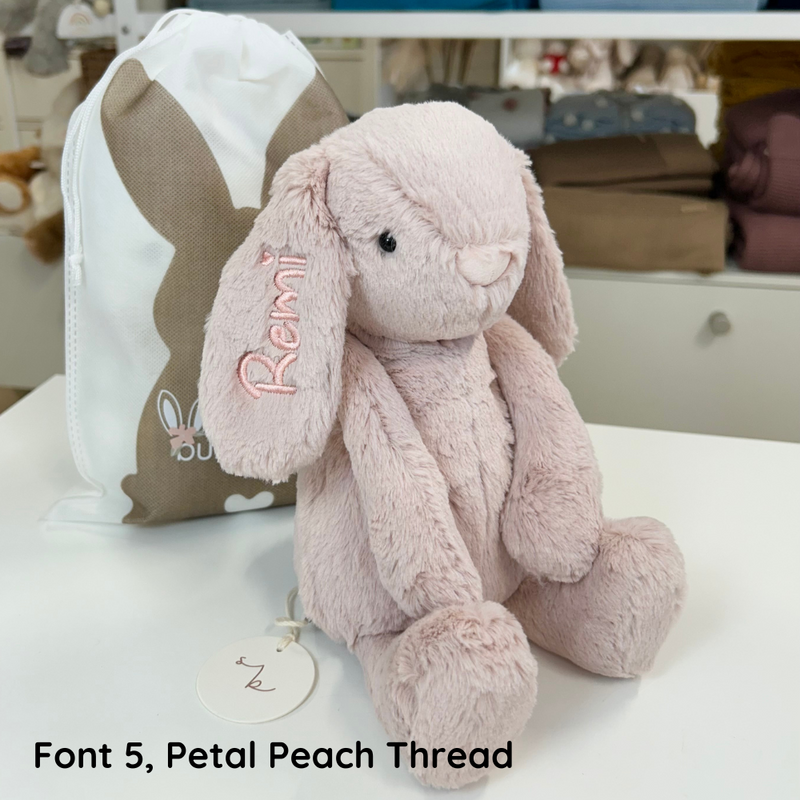 Personalised Snuggle Bunnies - Blush 30cm