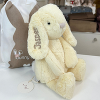 Personalised Jamie Kay Snuggle Bunnies - Penelope the Bunny 30cm -Anise