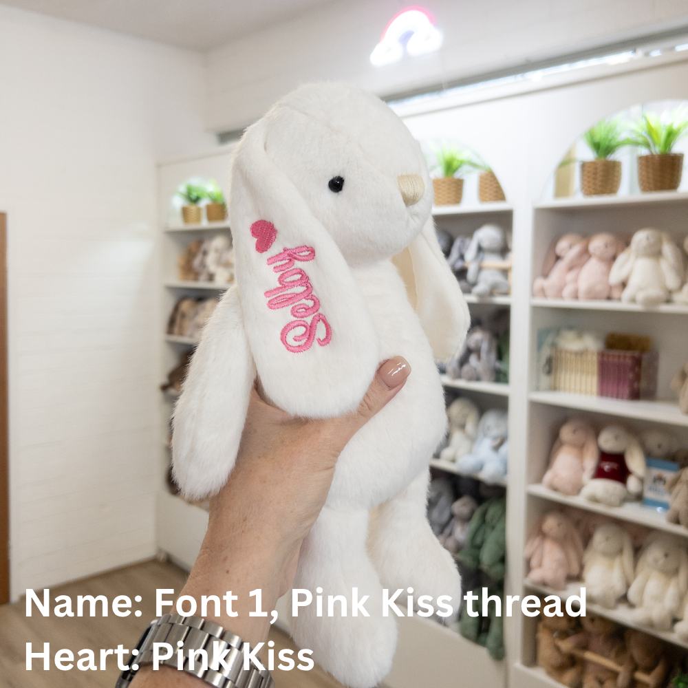 Personalised Bunny & Blanket Gift Hamper - Marshmallow Milk