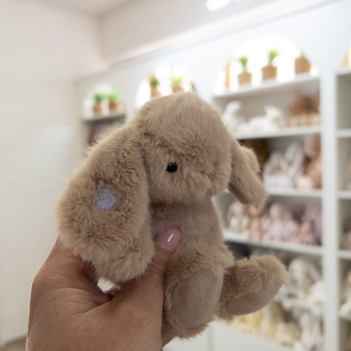 Personalised Snuggle Bunnies - Frankie the Hugging Bunny - Caramel